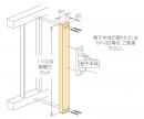 川口技研　物干取付パーツ　アルミ補助支柱　HP-19