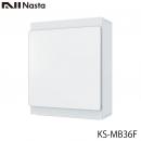 NASTA ナスタ 戸建用 ポスト KS-MB36F 横入前出 壁付・防滴タイプ