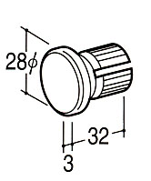 ロイヤル Hバーエンダースチール　クローム　HEB-19